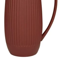 Best Sale ⌛ Set of 2" Maroon Stoneware Contemporary Vase 12" x 7" x 5" by Ivory and Iris 💯 -Cheap Ivory and Iris Store D612360S 6