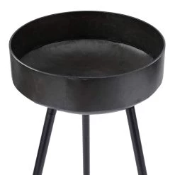 Promo 🔥 Set of 2" Black Metal Modern Planter, 20" x 20" x 20" by Ivory and Iris ✨ -Cheap Ivory and Iris Store D612392S 4