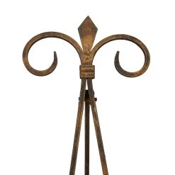 Promo 🌟 Gold Metal Traditional Easel, 12" x 11" x 15" by Ivory and Iris 🔥 -Cheap Ivory and Iris Store D615234S 4