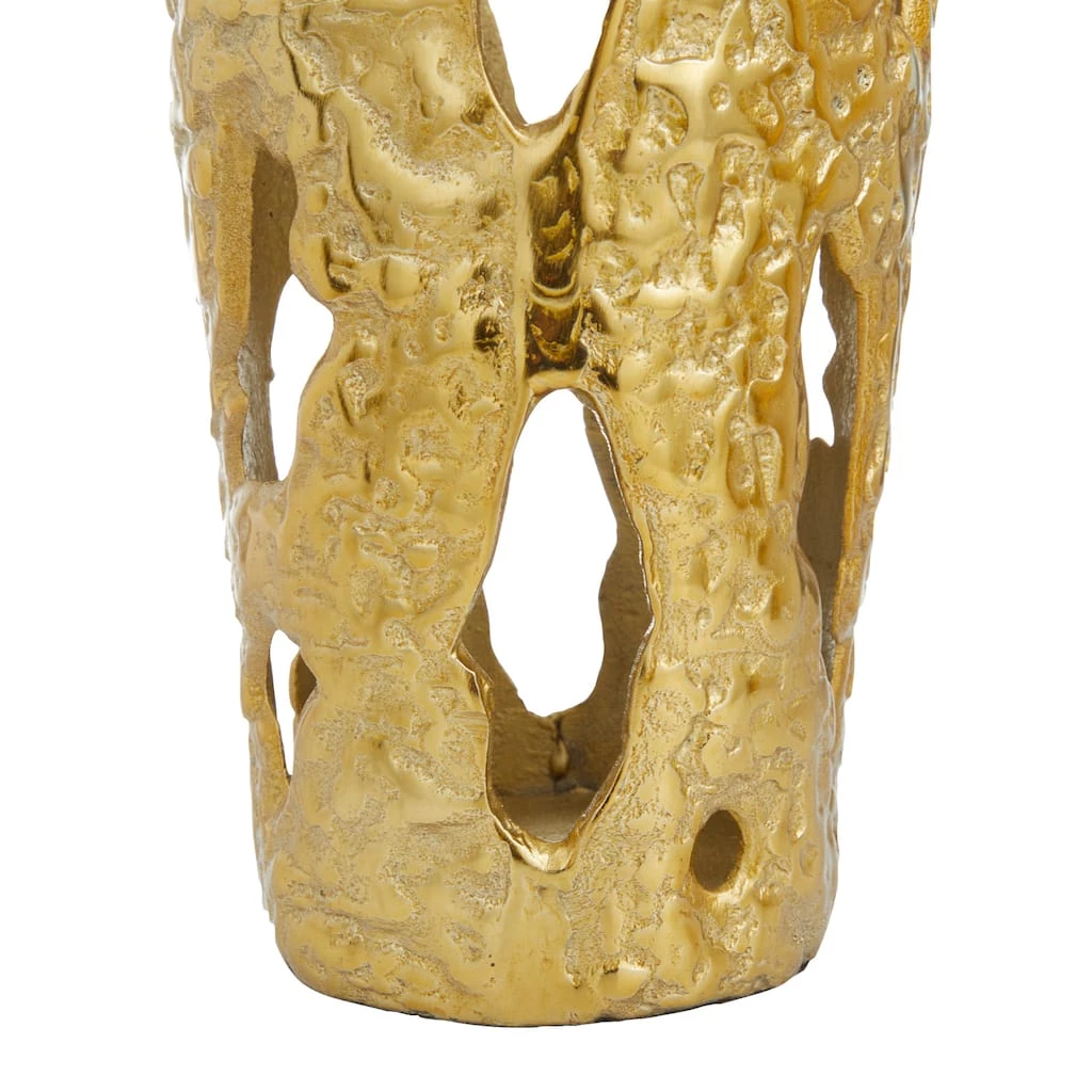 Best Sale π Set of 2" Gold Aluminum Contemporary Vases, 20" x 6" x 7" by Ivory and Iris β¨ 3 Best Sale π Set of 2" Gold Aluminum Contemporary Vases, 20" x 6" x 7" by Ivory and Iris β¨ - Image 3