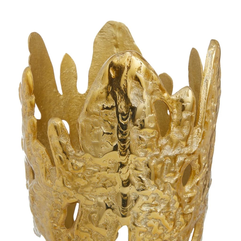 Best Sale π Set of 2" Gold Aluminum Contemporary Vases, 20" x 6" x 7" by Ivory and Iris β¨ 4 Best Sale π Set of 2" Gold Aluminum Contemporary Vases, 20" x 6" x 7" by Ivory and Iris β¨ - Image 4