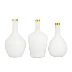 Best Sale π Set of 3" White Glass Glam Vases, 13" x 8" x 8" by Ivory and Iris β 11 Best Sale π Set of 3" White Glass Glam Vases, 13" x 8" x 8" by Ivory and Iris β -Cheap Ivory and Iris Store D615286S 5