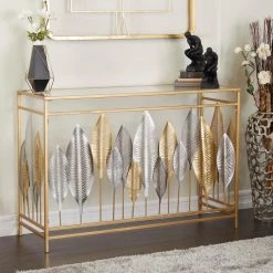 Wholesale π Gold Metal Contemporary Console Table, 30" x 44" x 16" by Ivory and Iris π 15 Wholesale π Gold Metal Contemporary Console Table, 30" x 44" x 16" by Ivory and Iris π -Cheap Ivory and Iris Store D615617S 8