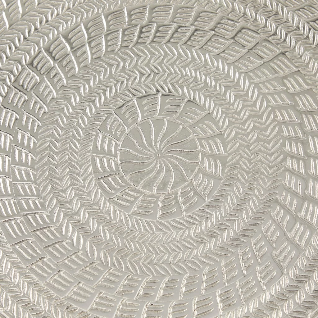 Best Pirce π₯ Set of 3" Silver Aluminum Transitional Accent Table, 15" x 15" x 15" by Ivory and Iris π― 3 Best Pirce π₯ Set of 3" Silver Aluminum Transitional Accent Table, 15" x 15" x 15" by Ivory and Iris π― - Image 3