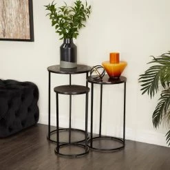 Coupon π Set of 3" Black Aluminum Transitional Accent Table, 15" x 15" x 15" by Ivory and Iris β¨ 19 Coupon π Set of 3" Black Aluminum Transitional Accent Table, 15" x 15" x 15" by Ivory and Iris β¨ -Cheap Ivory and Iris Store D615637S 10
