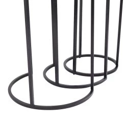 Coupon π Set of 3" Black Aluminum Transitional Accent Table, 15" x 15" x 15" by Ivory and Iris β¨ 13 Coupon π Set of 3" Black Aluminum Transitional Accent Table, 15" x 15" x 15" by Ivory and Iris β¨ -Cheap Ivory and Iris Store D615637S 4