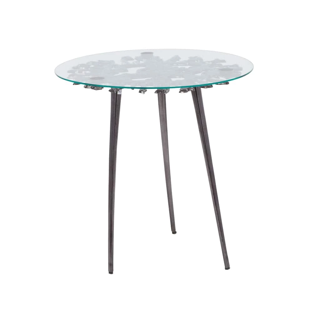 Best reviews of π Black Aluminum Modern Accent Table, 22" x 22" x 22" by Ivory and Iris π 1 Best reviews of π Black Aluminum Modern Accent Table, 22" x 22" x 22" by Ivory and Iris π