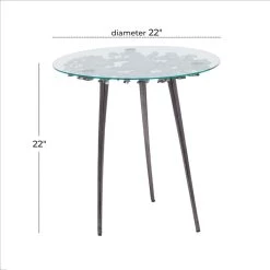 Best reviews of π Black Aluminum Modern Accent Table, 22" x 22" x 22" by Ivory and Iris π 18 Best reviews of π Black Aluminum Modern Accent Table, 22" x 22" x 22" by Ivory and Iris π -Cheap Ivory and Iris Store D615641S 10