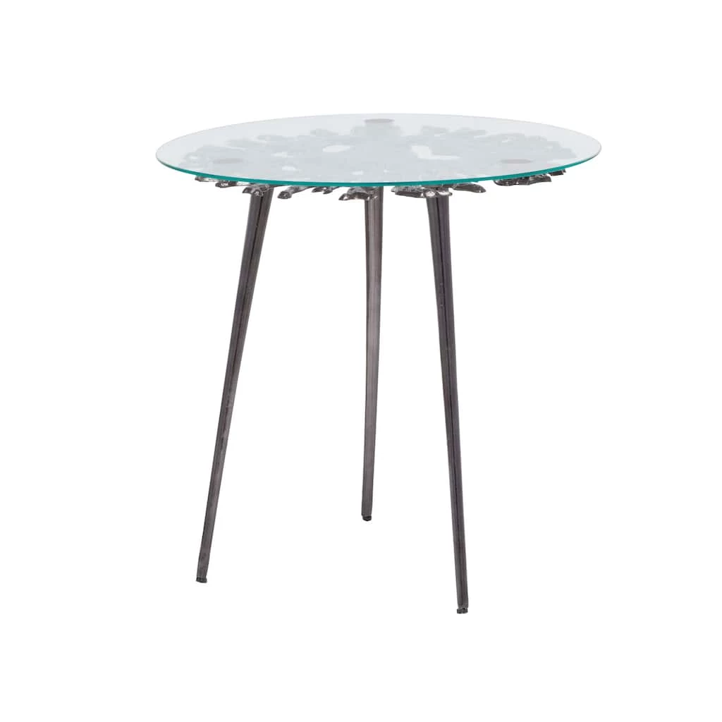 Best reviews of π Black Aluminum Modern Accent Table, 22" x 22" x 22" by Ivory and Iris π 3 Best reviews of π Black Aluminum Modern Accent Table, 22" x 22" x 22" by Ivory and Iris π - Image 3