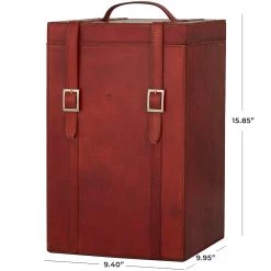 Wholesale ✔️ Red Modern Wine Holder, 9" x 10" x 16" by Ivory and Iris 🧨 -Cheap Ivory and Iris Store D616345S 6
