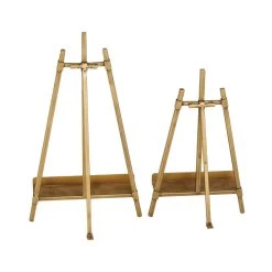 New 🤩 Gold Traditional Easel, by Ivory and Iris 😍 -Cheap Ivory and Iris Store D616347S 5