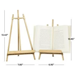 New 🤩 Gold Traditional Easel, by Ivory and Iris 😍 -Cheap Ivory and Iris Store D616347S 6