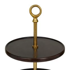 Best Sale π Brown Coastal Tiered Server, 14" x 14" x 18" by Ivory and Iris π 8 Best Sale π Brown Coastal Tiered Server, 14" x 14" x 18" by Ivory and Iris π -Cheap Ivory and Iris Store D616353S 3