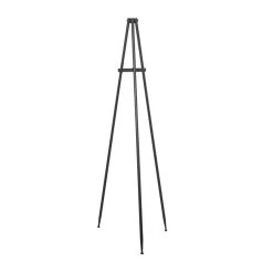 Hot Sale 🥰 Black Traditional Easel, 24" x 17" x 70" by Ivory and Iris 😉 -Cheap Ivory and Iris Store D616370S 5