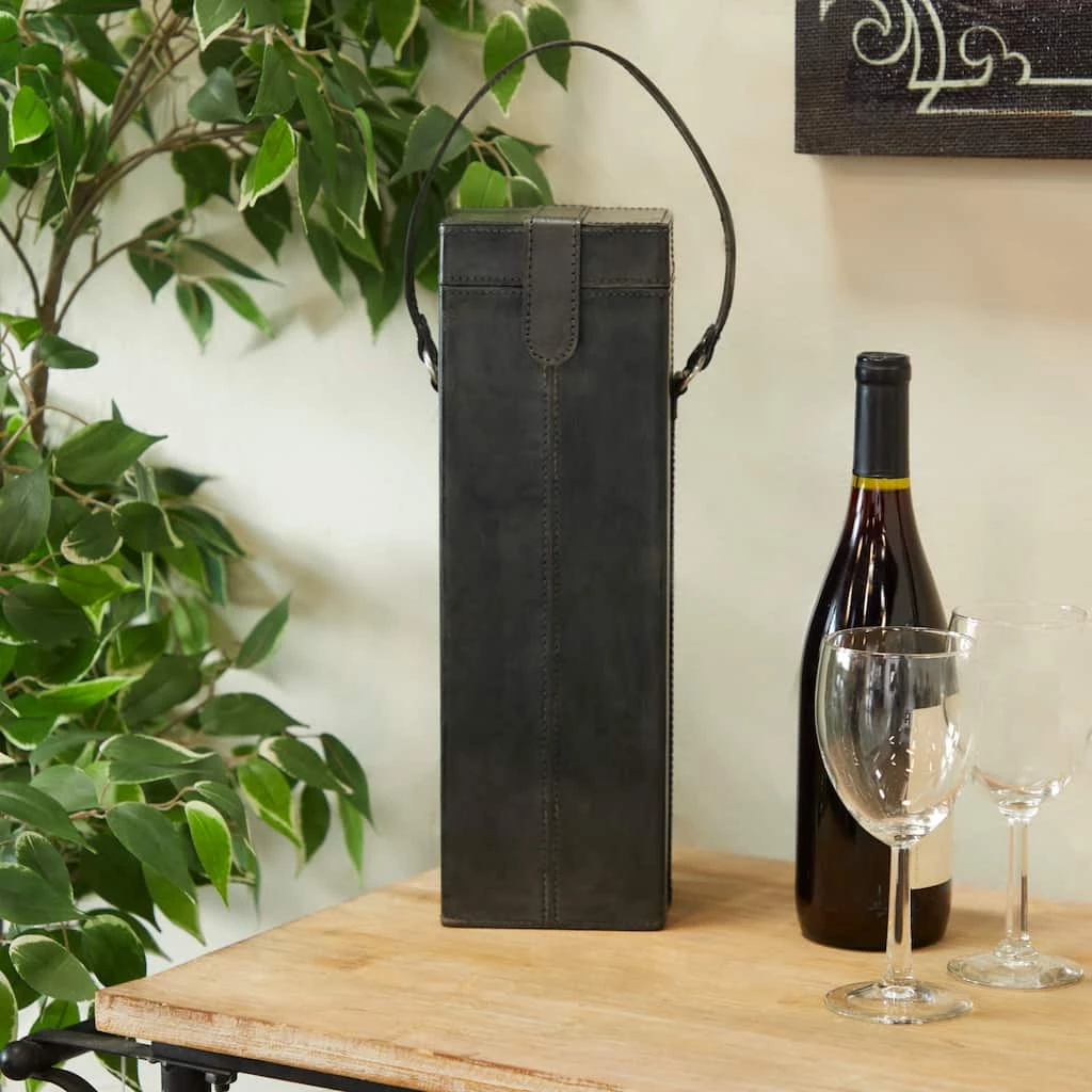 Best deal π Blue Modern Wine Holder, 5" x 5" x 19" by Ivory and Iris π 8 Best deal π Blue Modern Wine Holder, 5" x 5" x 19" by Ivory and Iris π - Image 8