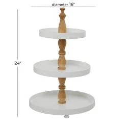 Best Sale π White Farmhouse Tiered Server, 16" x 16" x 24" by Ivory and Iris π₯° 10 Best Sale π White Farmhouse Tiered Server, 16" x 16" x 24" by Ivory and Iris π₯° -Cheap Ivory and Iris Store D616373S 5