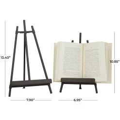Buy ⌛ Black Traditional Easel by Ivory and Iris ✨ -Cheap Ivory and Iris Store D616384S 6