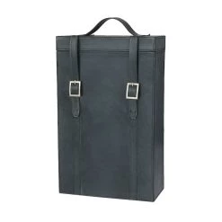 Best reviews of ❤️ Blue Modern Wine Holder, 9" x 5" x 16" by Ivory and Iris 🎁