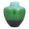 Wholesale 👍 13" Green Glass Modern Vase by Ivory and Iris 🛒