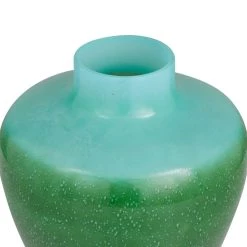 Wholesale 👍 13" Green Glass Modern Vase by Ivory and Iris 🛒 -Cheap Ivory and Iris Store D616594S 3