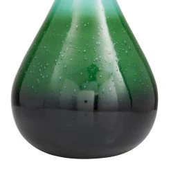 New 💯 18" Green Glass Modern Vase by Ivory and Iris 🤩 -Cheap Ivory and Iris Store D616595S 3
