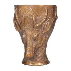 Best Sale 𧨠Bronze Polystone Traditional Planter, 14" x 10" x 10" by Ivory and Iris β