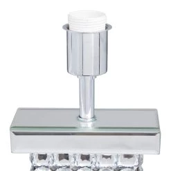 Brand new 🤩 Silver Wood Glam Table Lamp, 29" x 15" x 12" by Ivory and Iris 💯 -Cheap Ivory and Iris Store D616608S 4