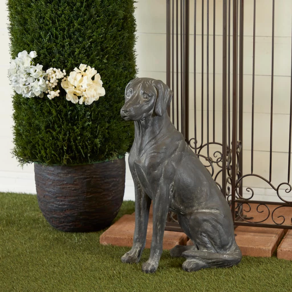 Deals β Black Modern farmhouse πΆ Dog Garden Sculpture, 10" x 17" x 25" by Ivory and Iris π 7 Deals β Black Modern farmhouse πΆ Dog Garden Sculpture, 10" x 17" x 25" by Ivory and Iris π - Image 7