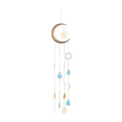 Discount 😉 Gold Contemporary Moon and Sun Windchime, 8" x 2" x 42" by Ivory and Iris 🔥 -Cheap Ivory and Iris Store D618254S 6