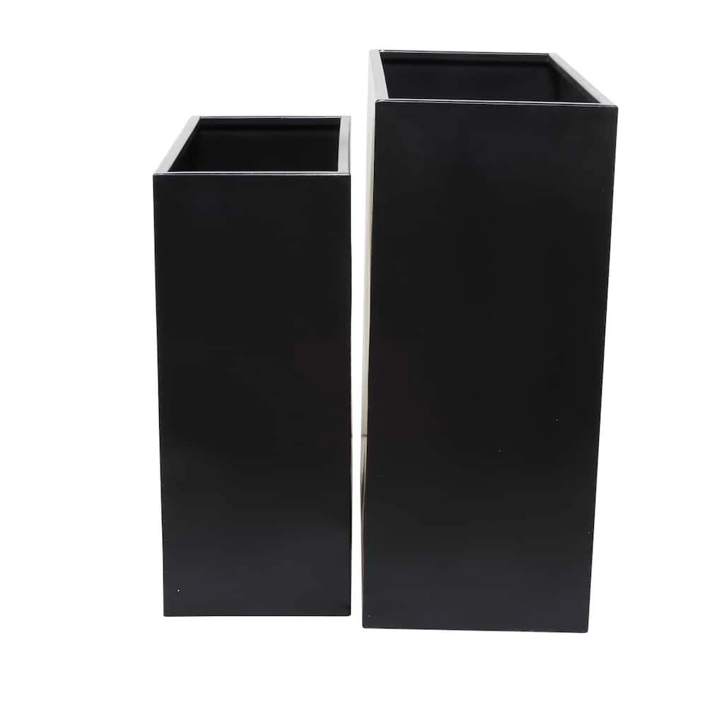 Best reviews of π Black Modern Planter, Set of 2" 28", 24" by Ivory and Iris π 5 Best reviews of π Black Modern Planter, Set of 2" 28", 24" by Ivory and Iris π - Image 5