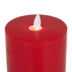 Best Sale 🔥 Red LED Flameless Candle Set by Ivory and Iris 😀 -Cheap Ivory and Iris Store D618382S 3