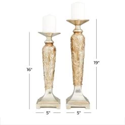Hot Sale π Gold Traditional Candle Holder Set by Ivory and Iris β€οΈ 13 Hot Sale π Gold Traditional Candle Holder Set by Ivory and Iris β€οΈ -Cheap Ivory and Iris Store D618395S 7
