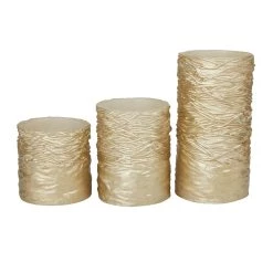 Best reviews of 🥰 Gold Traditional Flameless Candle Set by Ivory and Iris 🎉 -Cheap Ivory and Iris Store D618403S 5