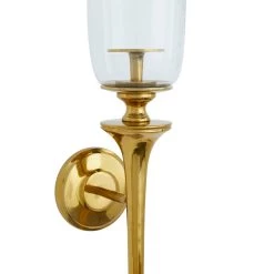 New 💯 30" Gold Traditional Wall Sconce by Ivory and Iris ⌛ -Cheap Ivory and Iris Store D618407S 3