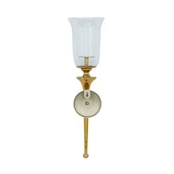 New 💯 30" Gold Traditional Wall Sconce by Ivory and Iris ⌛ -Cheap Ivory and Iris Store D618407S 4