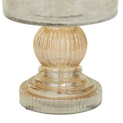 Top 10 🎉 11" Brown Glass Traditional Hurricane Candle Holder by Ivory and Iris 🥰 -Cheap Ivory and Iris Store D618412S 5