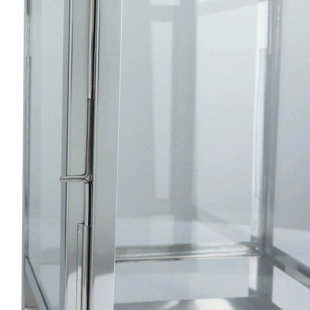 Cheapest β 21" Silver Contemporary Lantern by Ivory and Iris π 4 Cheapest β 21" Silver Contemporary Lantern by Ivory and Iris π - Image 4