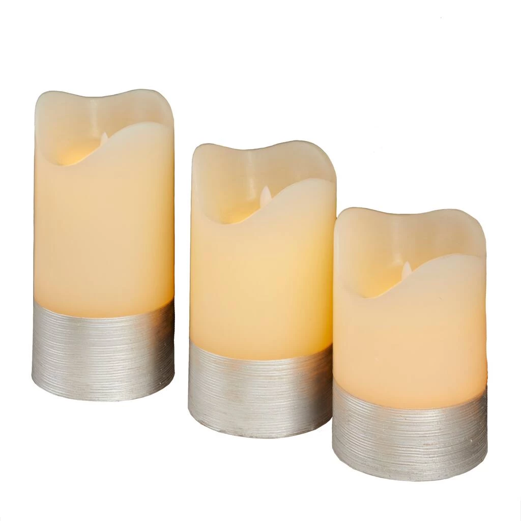 Promo π White Traditional Flameless Candle Set by Ivory and Iris π 2 Promo π White Traditional Flameless Candle Set by Ivory and Iris π - Image 2