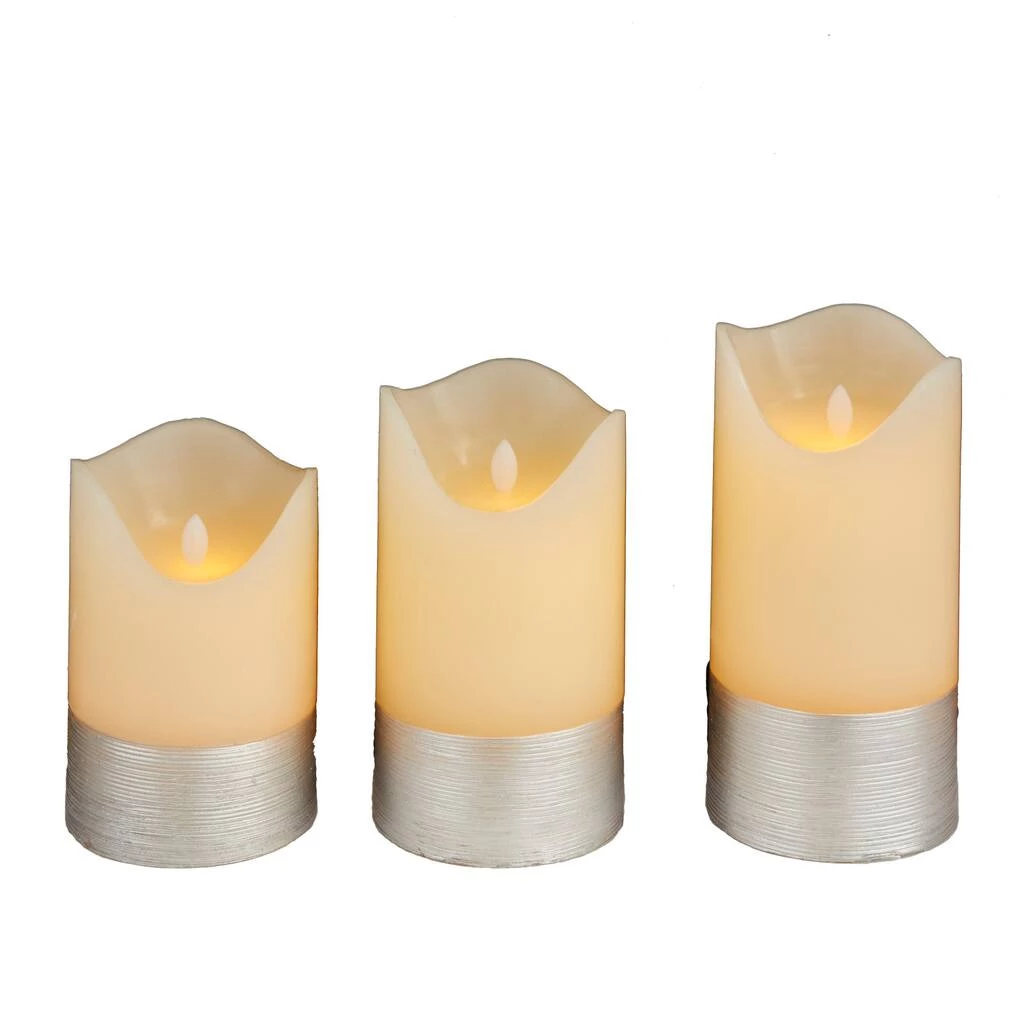 Promo π White Traditional Flameless Candle Set by Ivory and Iris π 5 Promo π White Traditional Flameless Candle Set by Ivory and Iris π - Image 5