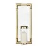 Cheap 💯 20" Gold Contemporary Wall Sconce by Ivory and Iris 🔔