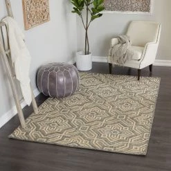 Buy ⌛ Brown Traditional Wool Area Rug by Ivory and Iris ✨ -Cheap Ivory and Iris Store D618599S 8