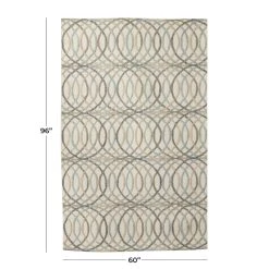 Outlet 🥰 Gray Traditional Area Rug by Ivory and Iris ❤️ -Cheap Ivory and Iris Store D618601S 7