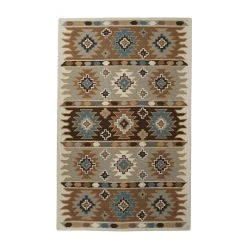 Flash Sale β Brown Bohemian Area Rug by Ivory and Iris π₯
