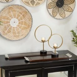 Best deal ✔️ Brown Coastal Tray, Set of 2" 27", 23" by Ivory and Iris 😀 -Cheap Ivory and Iris Store D618630S 6