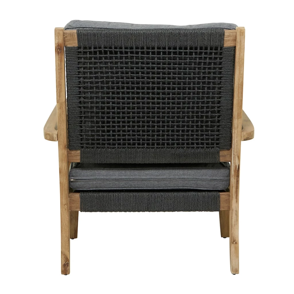 Hot Sale 🥰 Dark Grey Contemporary Outdoor Chair, 27" x 26" x 35" by Ivory and Iris ⭐ 7 Hot Sale 🥰 Dark Grey Contemporary Outdoor Chair, 27" x 26" x 35" by Ivory and Iris ⭐ - Image 7