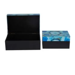 Brand new 🔔 Blue & Black Eclectic Box Set by Ivory and Iris ✔️ -Cheap Ivory and Iris Store D619217S 3