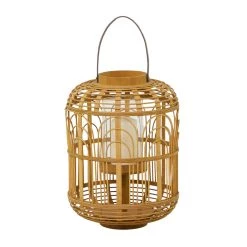 Cheap 😀 18" Brown Bohemian Lantern by Ivory and Iris 😀