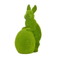 Coupon 🔥 Green Magnesium Oxide Country cottage Rabbit Garden Sculpture, 9" x 13" x 20" by Ivory and Iris 🛒