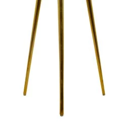 Flash Sale 🥰 Black Aluminum Glam Accent Table, 19" x 20" x 23" by Ivory and Iris ⌛ -Cheap Ivory and Iris Store D646650S 3