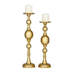 Best Sale β¨ Gold Aluminum Glam Candle Holder Set by Ivory and Iris π₯ 9 Best Sale β¨ Gold Aluminum Glam Candle Holder Set by Ivory and Iris π₯ -Cheap Ivory and Iris Store D646971S 1